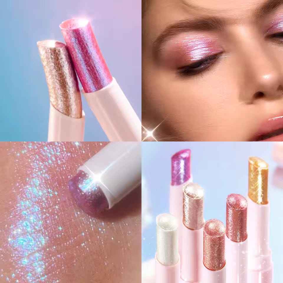2 In 1 Jelly Shiny Shimmering Eyeshadow Stick | Long Lasting Glow Makeup Stick (1 shades )