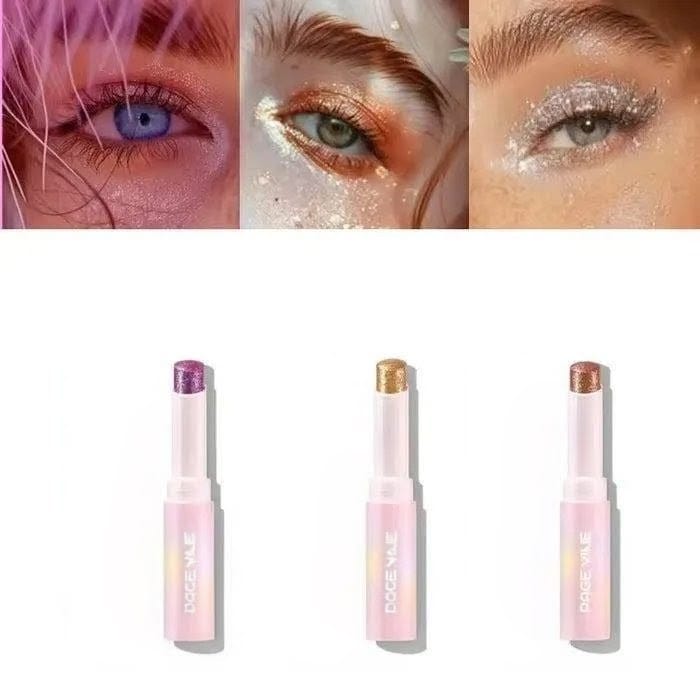 2 In 1 Jelly Shiny Shimmering Eyeshadow Stick | Long Lasting Glow Makeup Stick (1 shades )